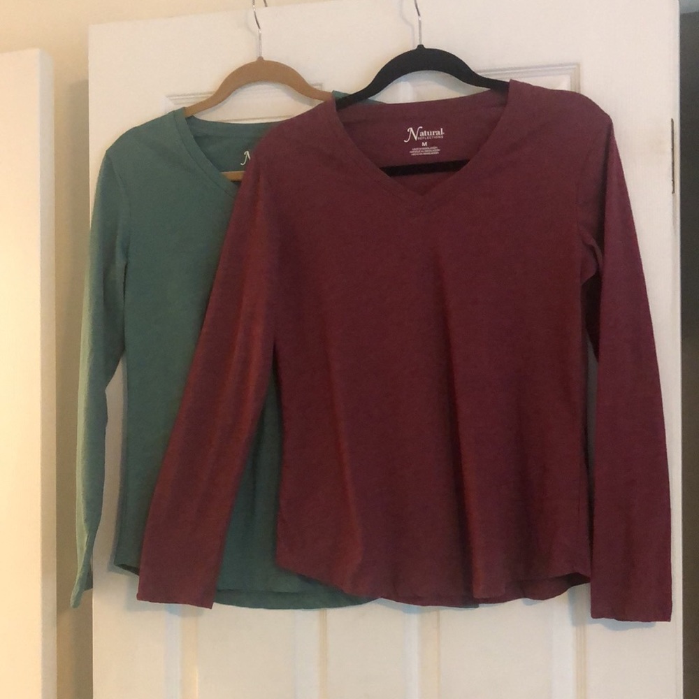 Natural Reflections Long Sleeve shirts (pair)